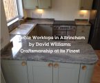 Marble Worktops in Altrincham by David Williams: Craftsmanship at its Finest