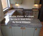 Marble Kitchen Worktops Service in West Kirby – By David Williams